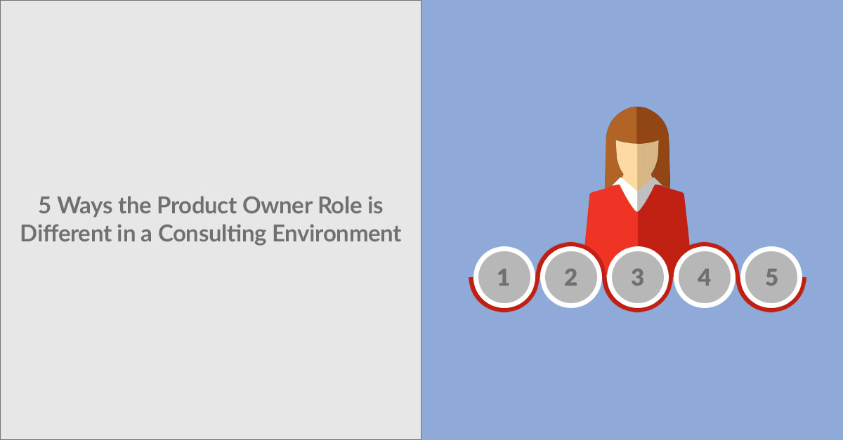 5 Ways the Product Owner Role Is Different In A Consulting Environment 5 Ways the Product Owner Role Is Different In A Consulting Environment