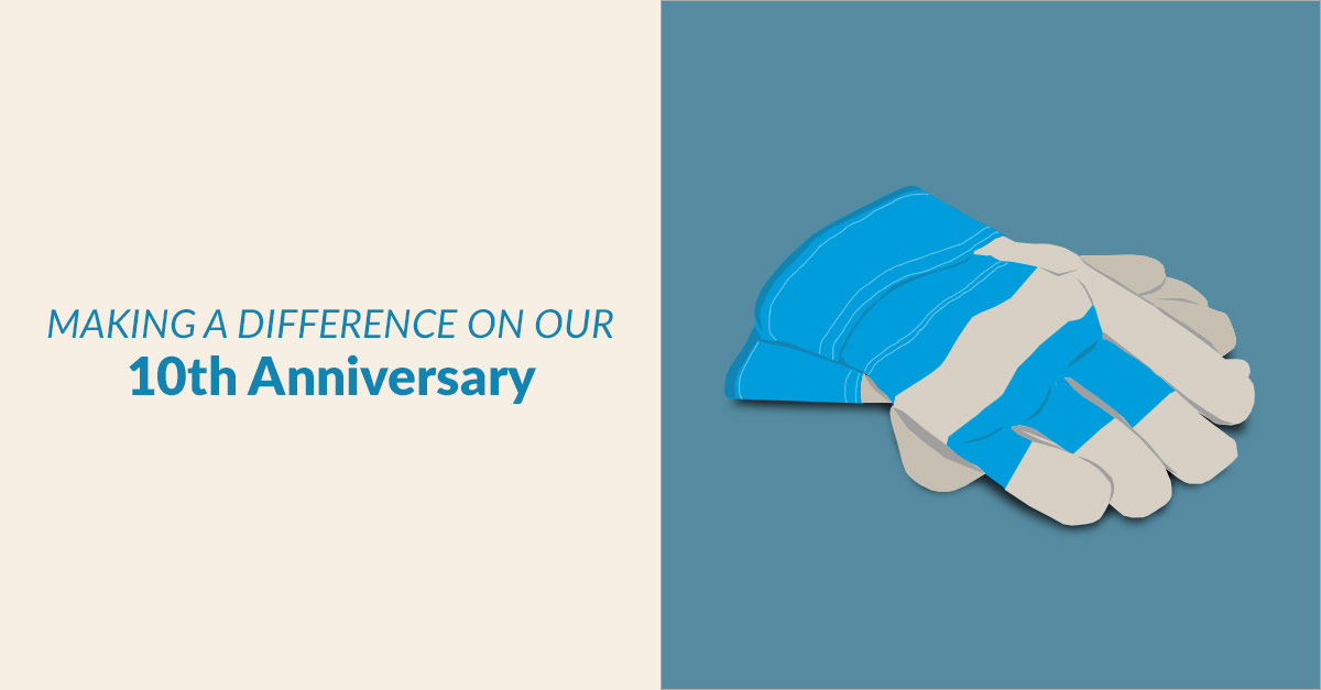 Making A Difference On Our Anniversary Making A Difference On Our Anniversary