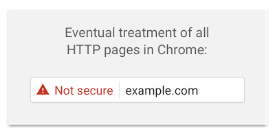 Not Secure Chrome Warning