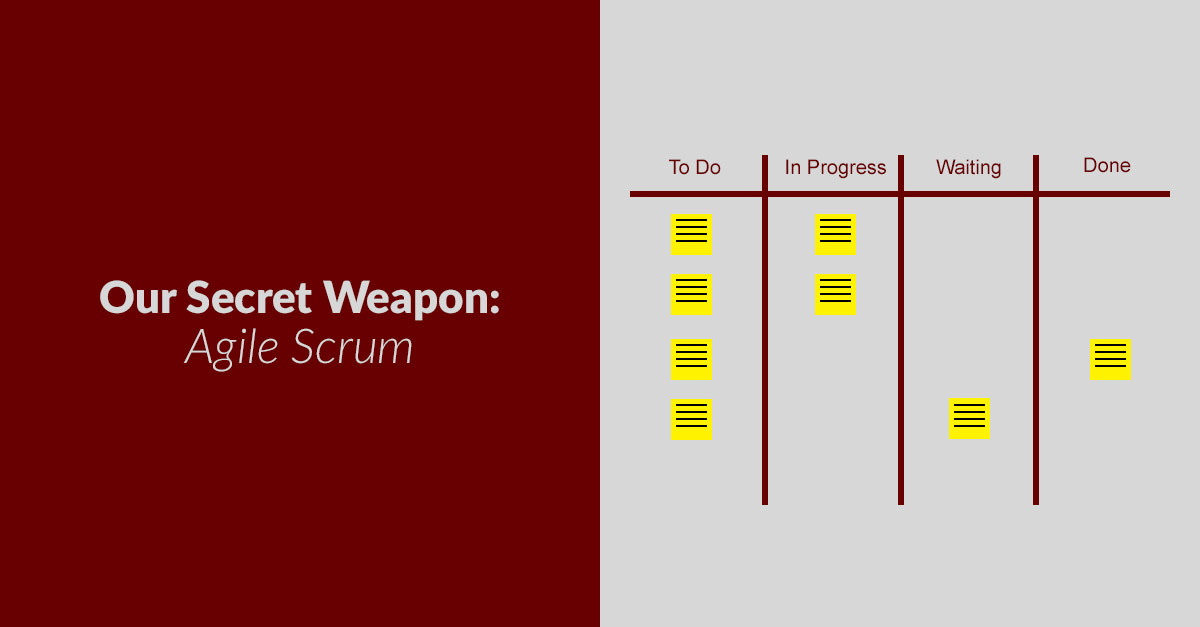Our Secret Weapon - Agile Scrum Our Secret Weapon - Agile Scrum