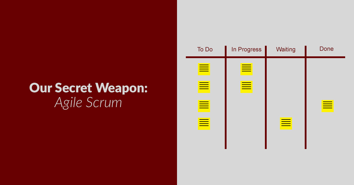 Our Secret Weapon - Agile Scrum