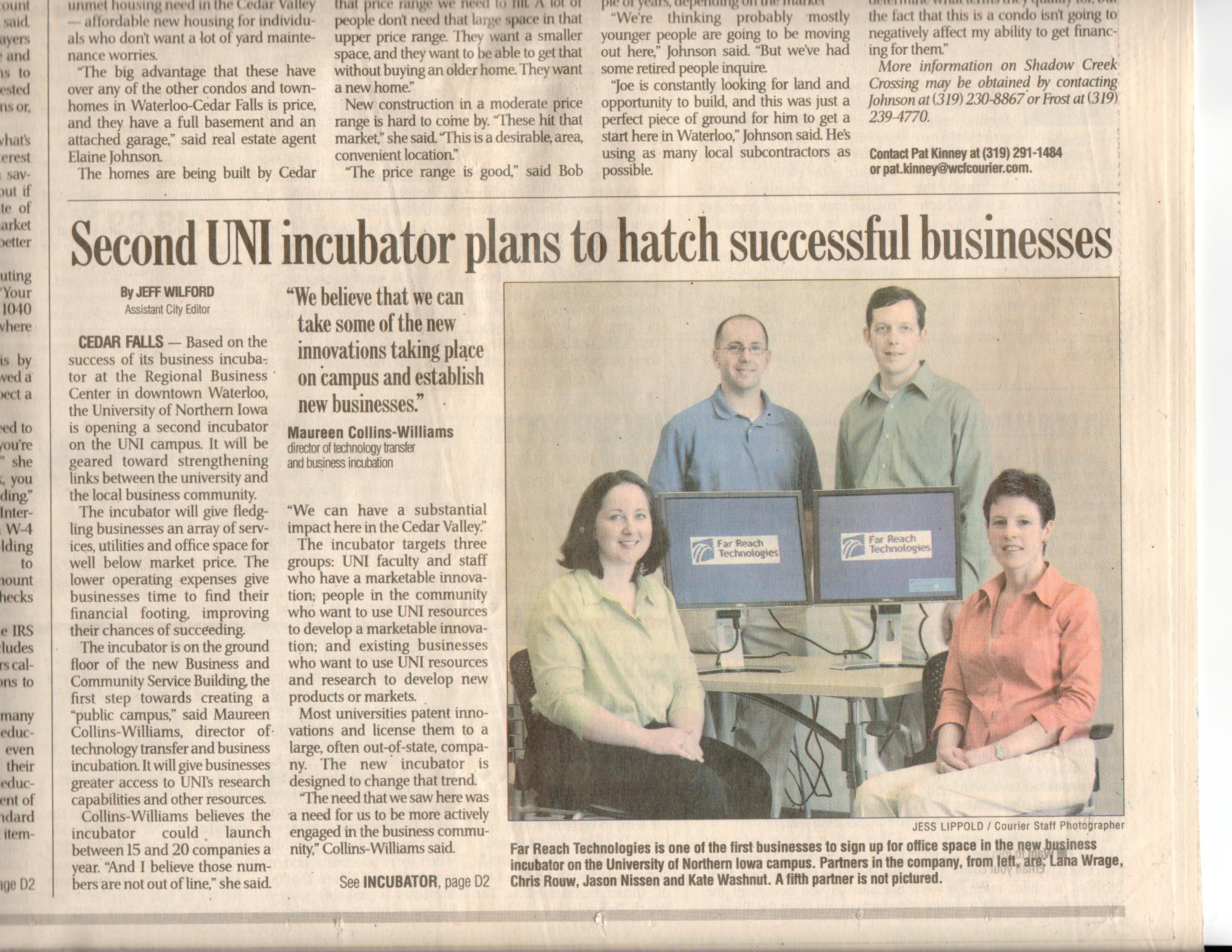 Second UNI Incubator Plans To Hatch Successful Businesses