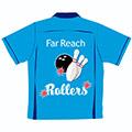 Far Reach Rollers Bowling Shirt