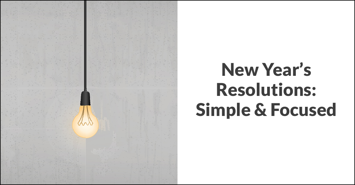 New Years Resolutions Banner