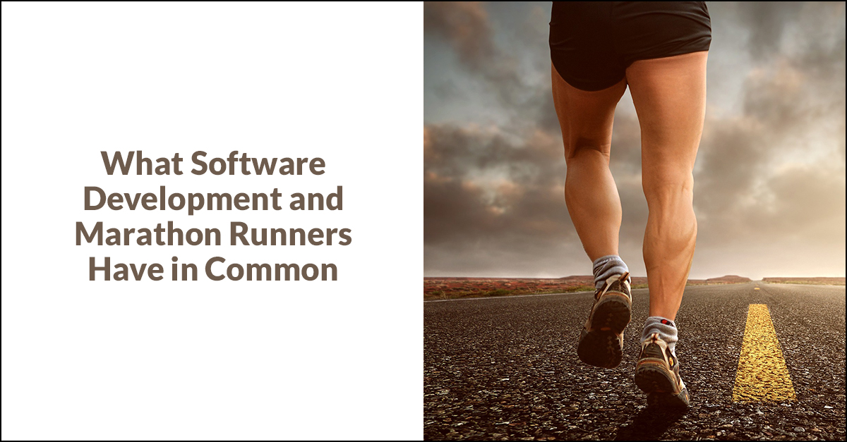 Software Development and Marathons Banner