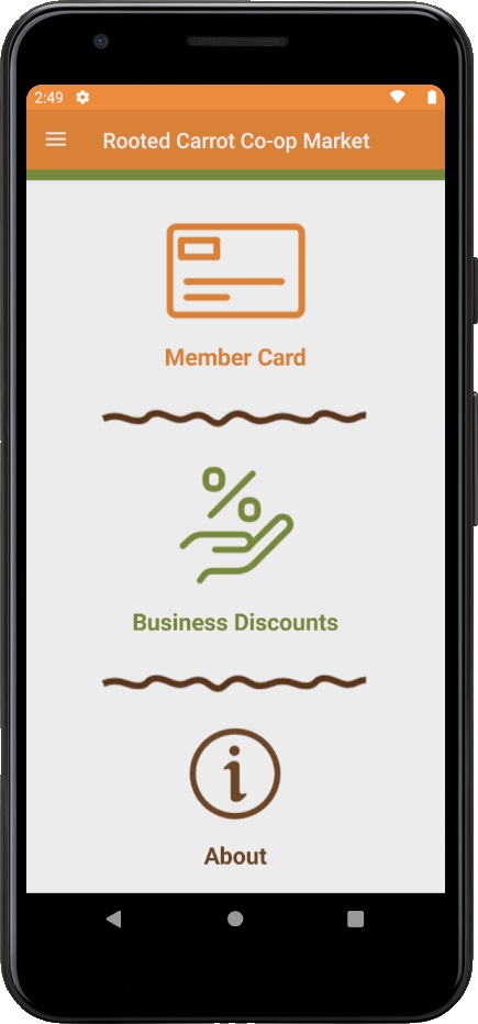 Rooted Carrot Mobile App