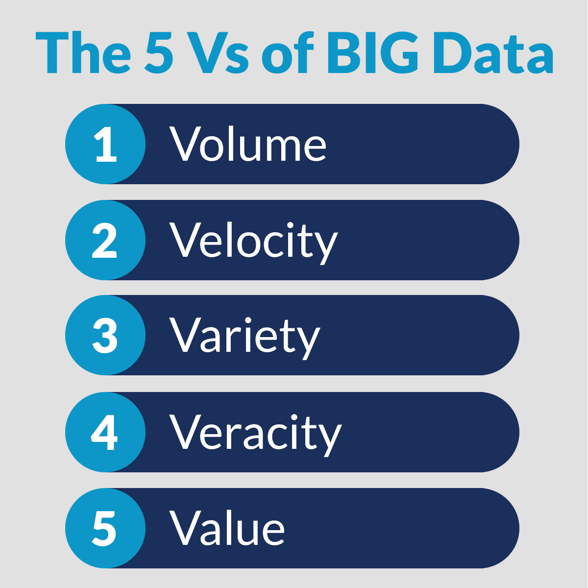 The 5 Vs of Big Data